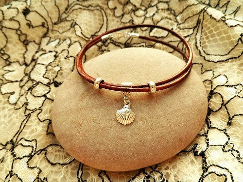 Camino de Santiago bracelet to wish safe travels or success with a new start or adventure