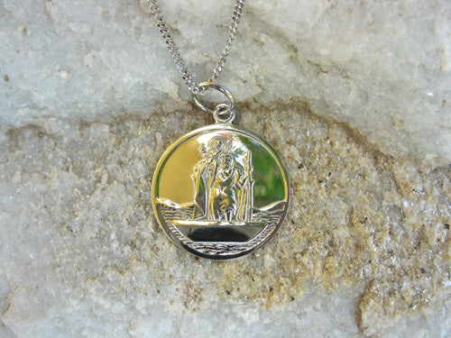 St Christopher necklace for a great trip