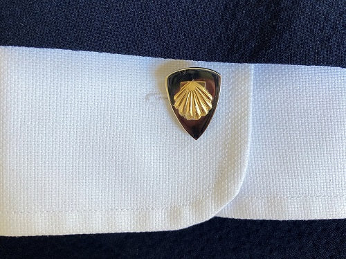 Travellers shield cufflinks