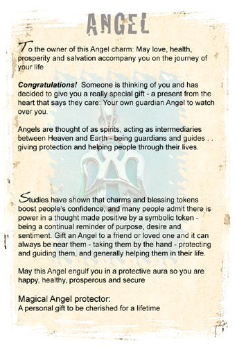 Guardian angel bracelet for a traveller