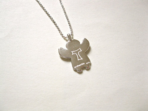 Guardian Angel necklace with Tau traveller symbol