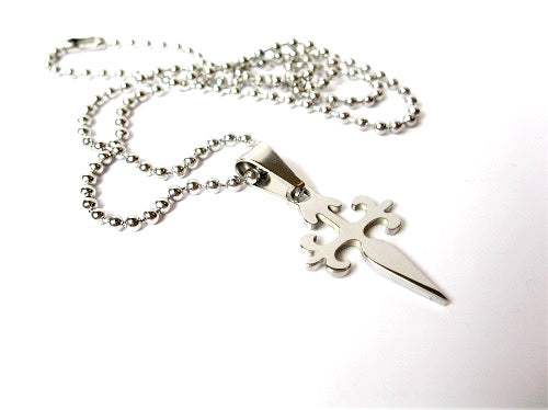 Be Safe - Saint James cross necklace to say Take Care
